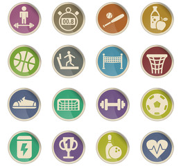 sport icon set