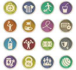 sport icon set