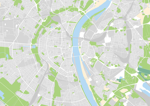 Vektor Stadtplan von Köln