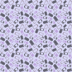Charging pattern seamless background
