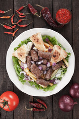 Cevapcici, bosnian minced meat kebab