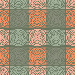 Ethnic boho seamless pattern. Print. Repeating background. Cloth design, wallpaper.
