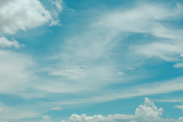 cloud on blue sky