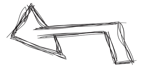 Obraz premium doodle arrows as design elements