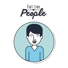 flat line people design 