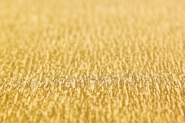 Abstract gold background with blur. The texture.