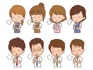 ビジネス　ため息　複数