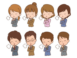 ビジネス　ため息　複数