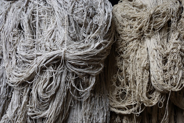 Heap of wool