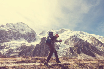 Hike in Himalayas