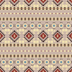 Ethnic seamless pattern 