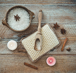 Composition of spa treatment 