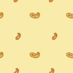 Seamless paisley pattern