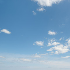 white fluffy clouds