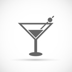 Cocktail glass icon