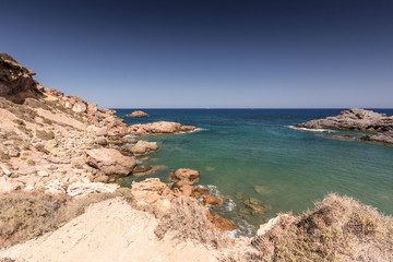 Mediterranean seascape near San Javier