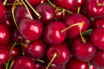 Cherries background