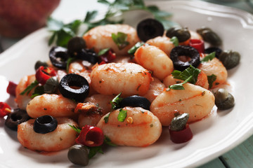 Gnocchi di patata, italian potato noodle
