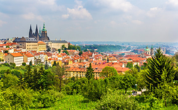 View of Prague from Petrin Hill