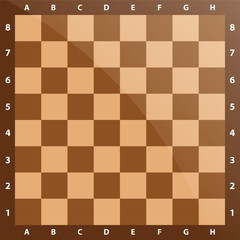 Chessboard vector illustration