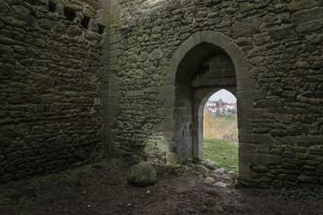 Obraz premium VISTA DE CUIDAD DESDE RUINAS 