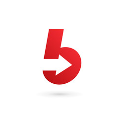 Letter B logo icon design template elements