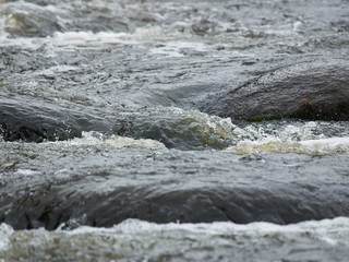 Rapids on the river