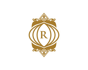 Luxury R Letter Logo