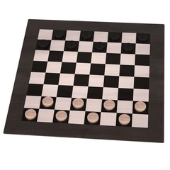 3d rendering of checkers game