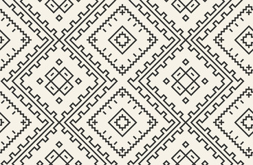 Seamless ethnic ukrainian pattern