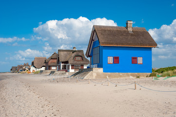 Strand im Naturschutzgebiet Halbinsel Graswarder in Heiligenhafen
