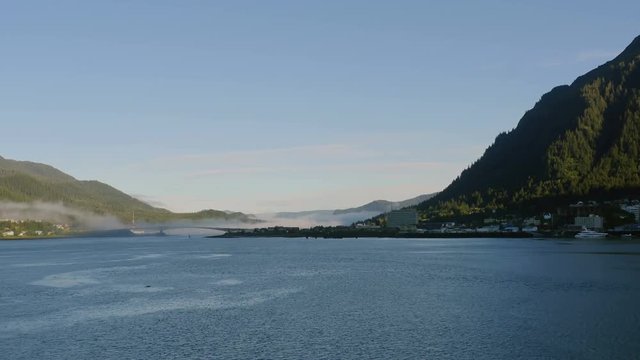 Juneau Alaska Panorama Time Lapse