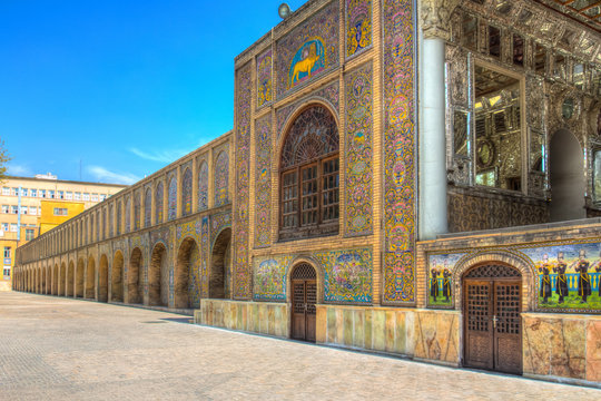 Iran, Golestan Palace, UNESCO world heritage site