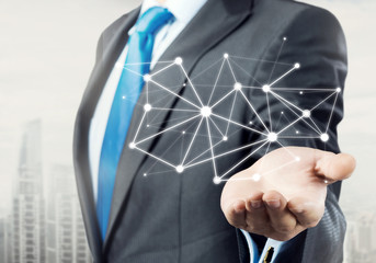 Presenting connection and interaction concept