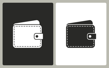 Wallet - vector icon.