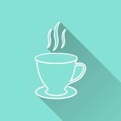 Coffee - vector icon.