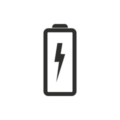 Battery - vector icon.