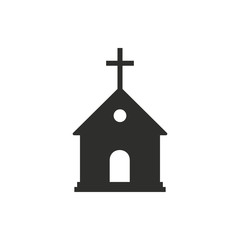 Church - vector icon.