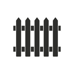 Obraz premium Fence - vector icon.