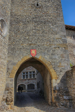 Arch Entrance of The Medieval Town of Perouges