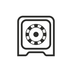 Safe - vector icon.