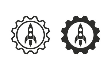Start up - vector icon.