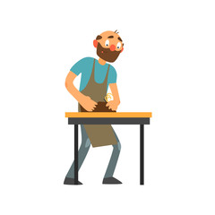 Profession Joiner Vector Illustration
