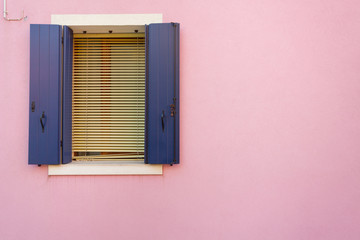 Opened balcony from Burano island, Venice