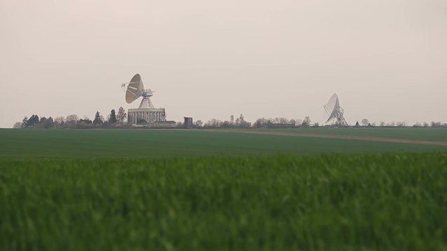 Observatory antenna center in Ukraine