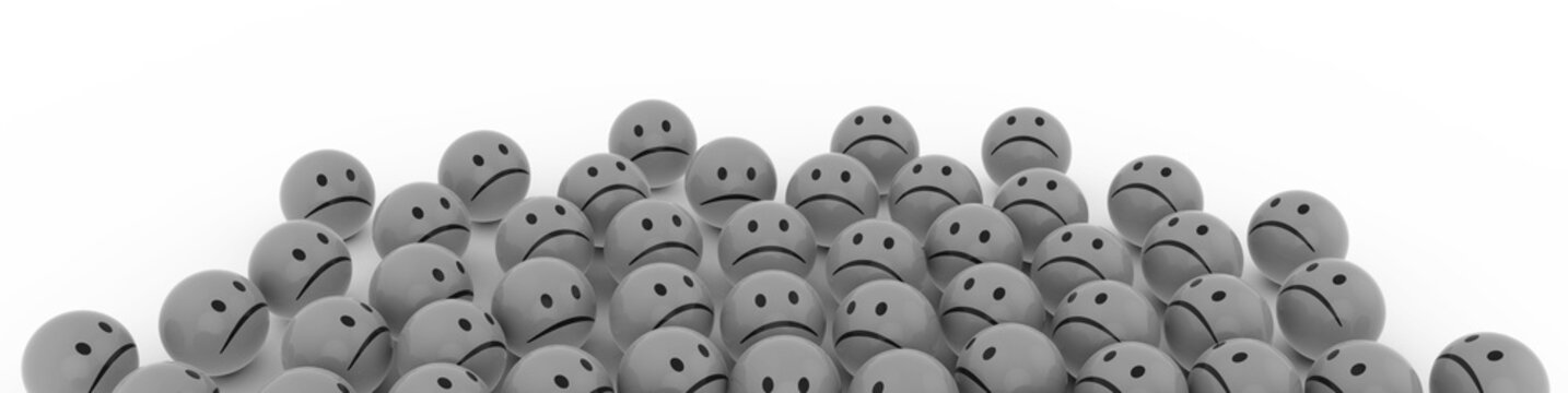 Wartend und unzufrieden