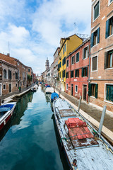 Fototapeta na wymiar Alltag in Venedig