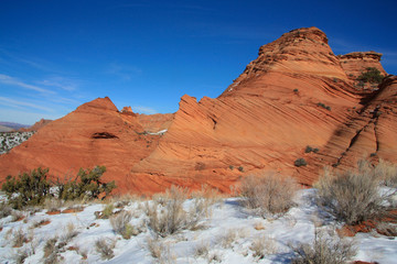 Winters day at Coyote Buttes