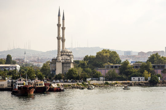 A view of Anatolian side of Istanbul