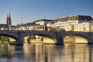 Obraz premium Basel: Mittlere Brücke